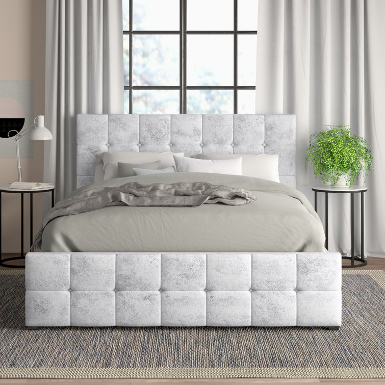 Etta Avenue Connell Upholstered Ottoman Bed & Reviews Wayfair.co.uk